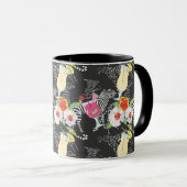 動物が付いている熱帯飲み物 マグカップ (正面右)