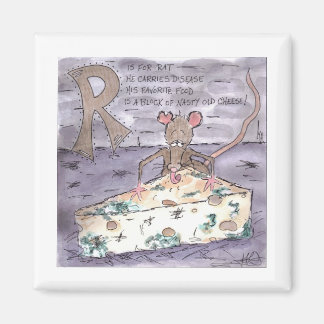 動物が怖くて怖い マグネット