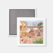 動物が怖くて怖い マグネット (正面/裏面)