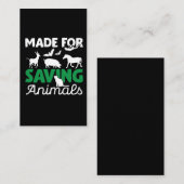 動物が獣救医獣医師を救う 名刺 (正面/裏面)