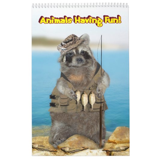 「動物たちがおもしろいを!"カレンダー カレンダー (カバー)