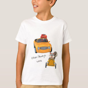 動物たちのレース Tシャツ