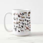 動物たち コーヒーマグカップ (左)