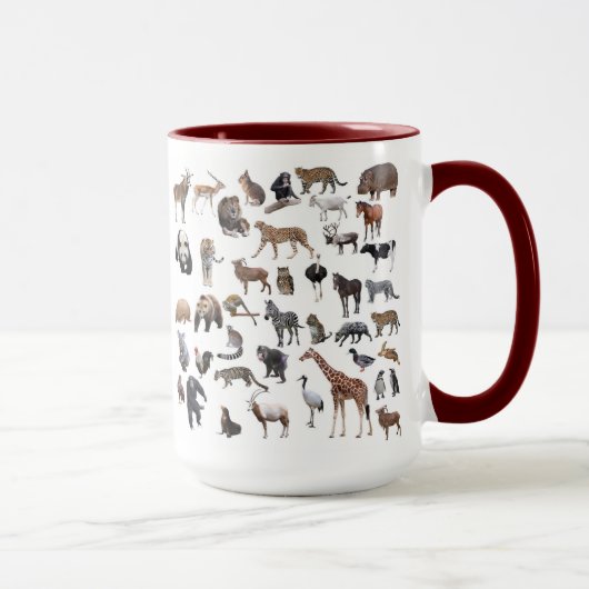 動物たち マグカップ (右)