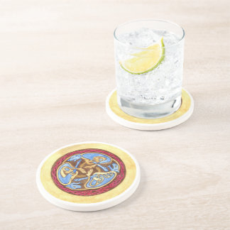 動物との無限の結び目 コースター