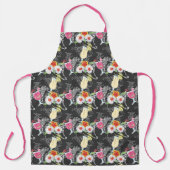 動物との熱帯飲料 エプロン (正面)