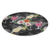 動物との熱帯飲料 カッティングボード (角)