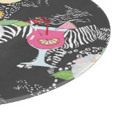 動物との熱帯飲料 カッティングボード (角)