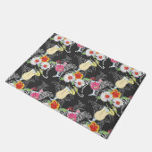 動物との熱帯飲料 ドアマット (アングル)