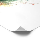 動物とカナダの地図の露出ポスター ポスター (角)