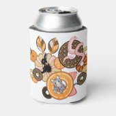 動物とドーナッツ(リメイク)/Animal and doughnut (Remake) 缶クーラー (缶裏面)