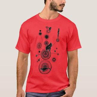動物と人間 Tシャツ