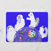 動物と共に過ぎ越しペサチセダーテーブル シーズンカード (正面/裏面)