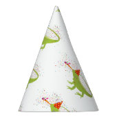 動物と提携するイグアナトカゲのパーティー パーティーハット (右)