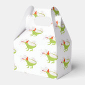 動物と提携するイグアナトカゲのパーティー フェイバーボックス (裏面サイド)