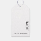 動物と星との出生 ギフトタグ (裏面)