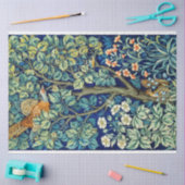 動物と花、森、ウィリアム・モリス 薄葉紙 (クラフト)