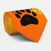 動物と野生動物の支援者のためのクマのデザイン ネクタイ (ロール)