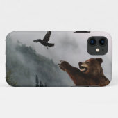 動物と野生動物の支援者のためのクマのデザイン Case-Mate iPhoneケース (裏面(横))