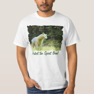 動物と野生動物の支援者のためのクマのデザイン Tシャツ