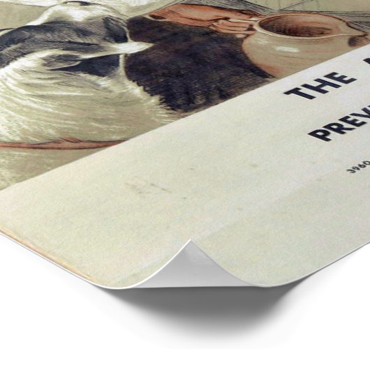 動物に優しい ポスター (角)