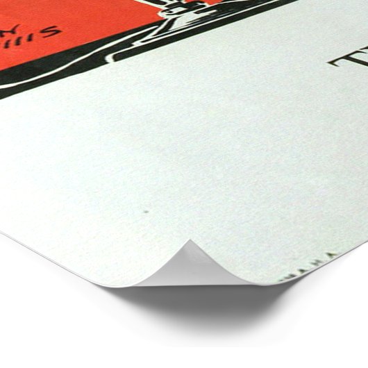 動物に優しい – Vintage Poster ポスター (角)