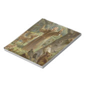 動物に囲まれたアッシジの聖フランシス ノートパッド (回転)