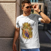 動物に囲まれた妖精 Tシャツ