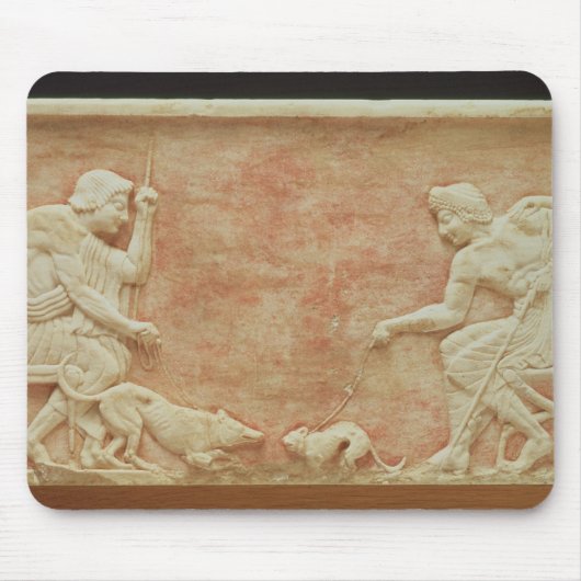 動物に悩ますこと マウスパッド (正面)