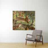 動物に説教するアッシジの聖フランシス タペストリー (インサイチュ(横))