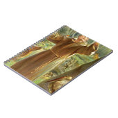 動物に説教するアッシジの聖フランシス ノートブック (左側)