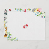 動物のおとぎの国 - 本の挿入ページ ポストカード (正面/裏面)