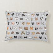 動物のおもしろい:猫の犬ドードルミックス アクセントクッション (裏面)