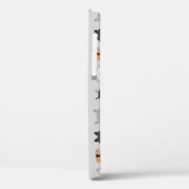 動物のおもしろい：猫の犬ドードルミックス Case-Mate iPhoneケース (裏面 / 左)