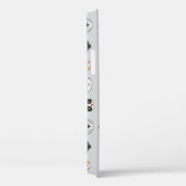 動物のおもしろい：猫の犬ドードルミックス Case-Mate iPhoneケース (裏面 / 右)