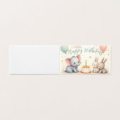 動物のお友達とかわいいお誕生日おめでとう (外部フラット)