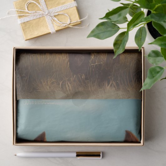 動物のお洒落おもしろいポーズを切り離す 薄葉紙 (ギフト)