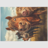 動物のお洒落おもしろいポーズを切り離す 薄葉紙 (正面)