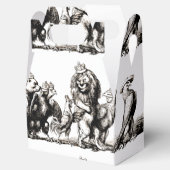 動物のかわいいアートユニコーン象ライオン動物園 フェイバーボックス (オープン)