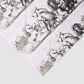 動物のかわいいアートユニコーン象ライオン動物園 薄葉紙 (詳細)