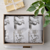 動物のかわいいアートユニコーン象ライオン動物園 薄葉紙 (ギフト)