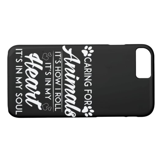 動物のために気になることは私がいかに転がるかです Case-Mate iPhoneケース (裏面(横))