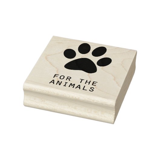 動物のために ラバースタンプ (スタンプ)
