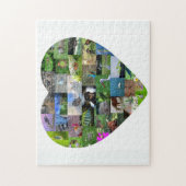 動物のためのハート ジグソーパズル (縦)