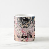 動物のためのビーガン コーヒーマグカップ (中央)