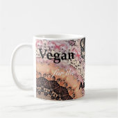 動物のためのビーガン コーヒーマグカップ (左)