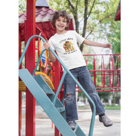 動物のためのリトルヒーロー – ビーガンキッドTシャツ ベビーTシャツ