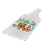 動物のよい友人 カッティングボード (角)