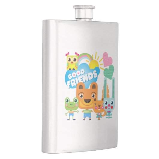 動物のよい友人 フラスク (右)