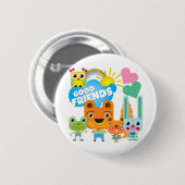 動物のよい友人 缶バッジ (正面&裏面)